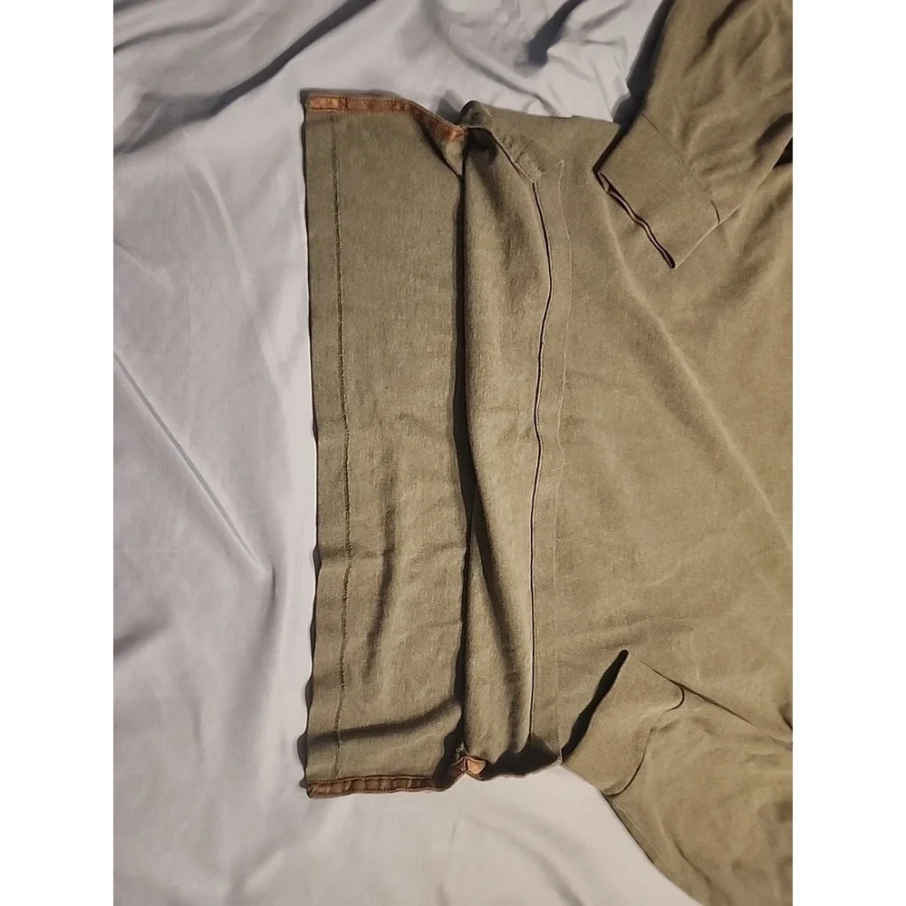 Vtg Polo Ralph Lauren Polo Shirt Mens M Duel Match 3‎ Double Big Pony Green